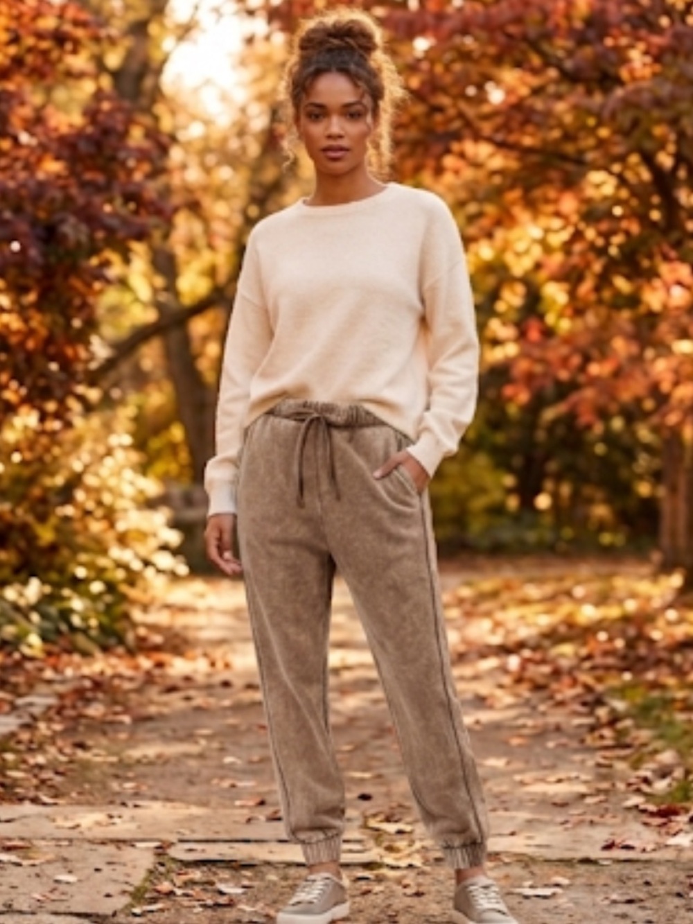 💕Coming Soon! Women's Acid Washed Jogger Pants